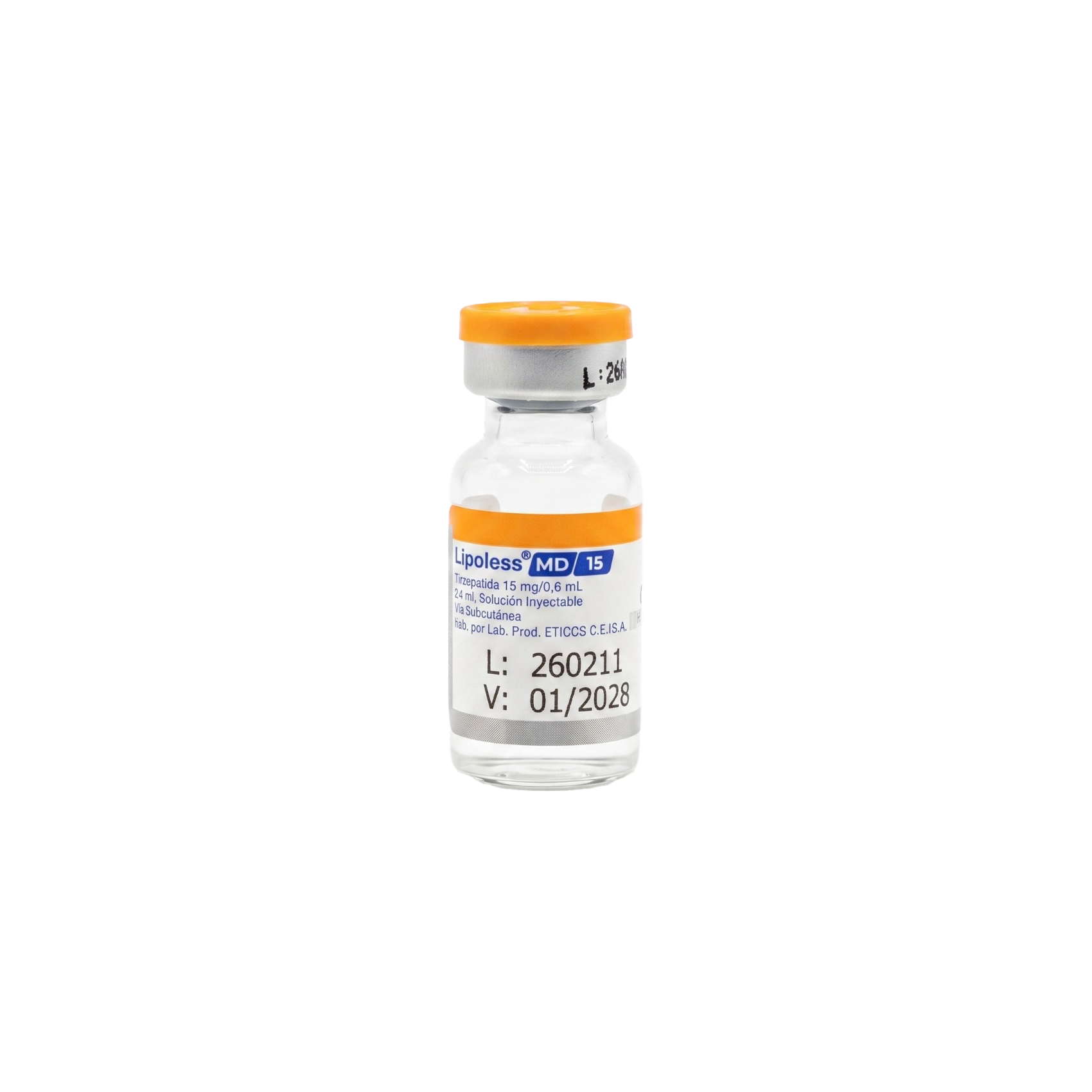Lipoless 15mg/0,6 ml 1 Ampola foto 2