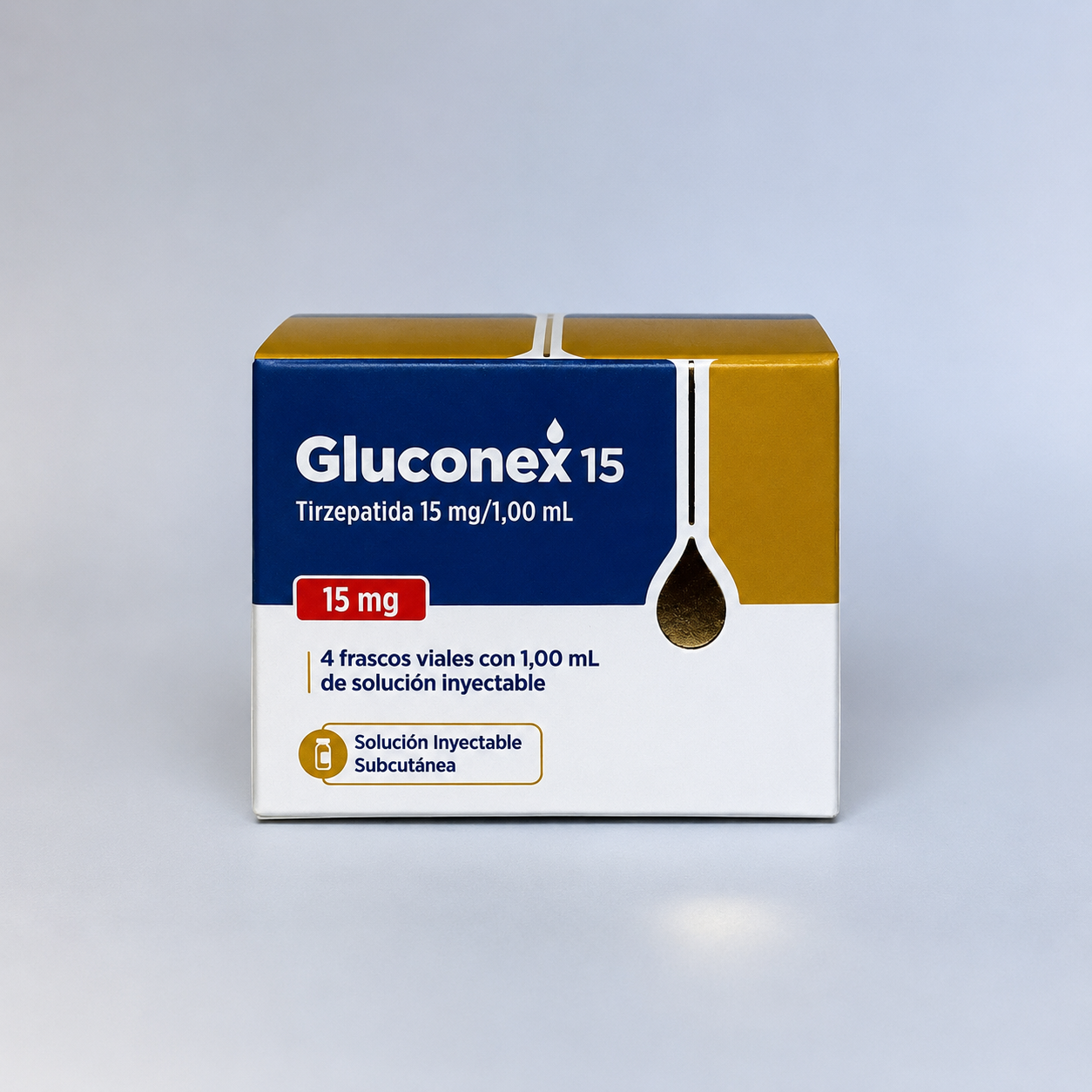 Caixa Glucomex 15 mg 4 ampolas  foto 2