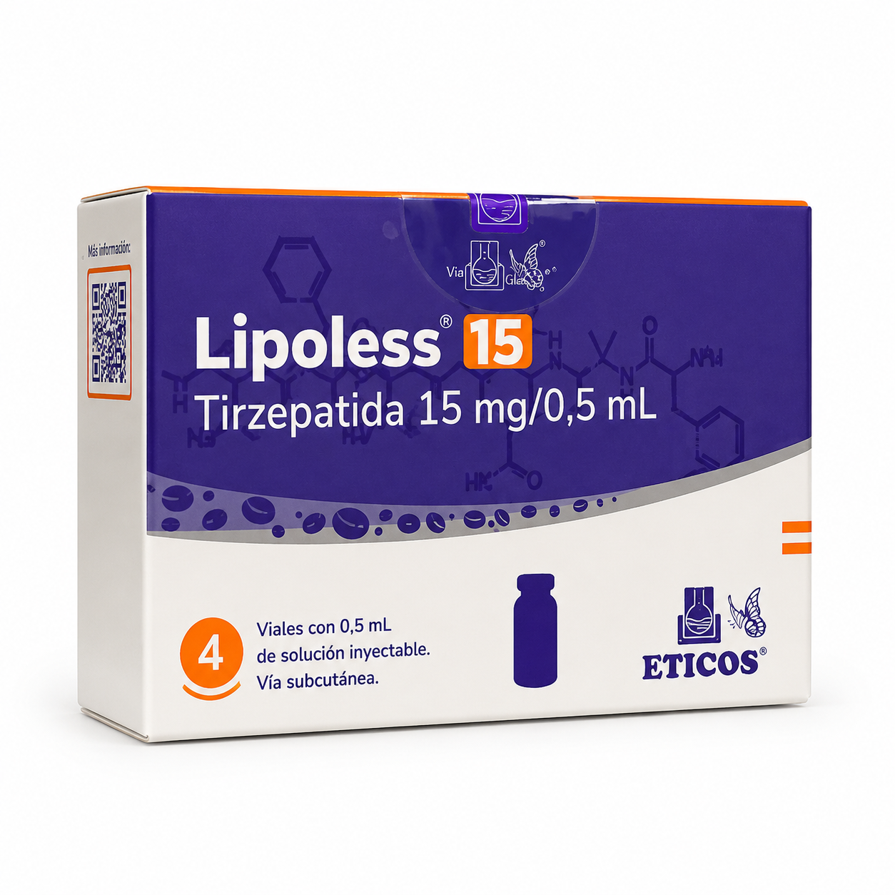 Caixa Lipoless 15mg/0,5 ml 4 Ampola 