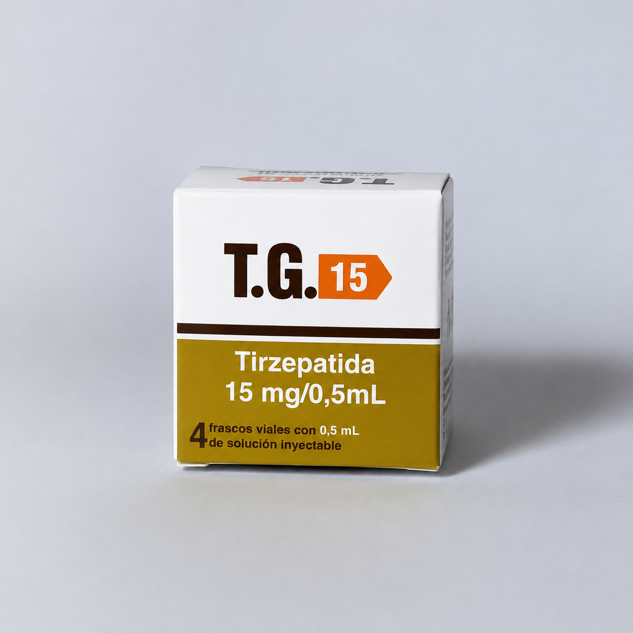 TG 15 MG 0,5 ml 2 ampolas & 2seringa. foto 2