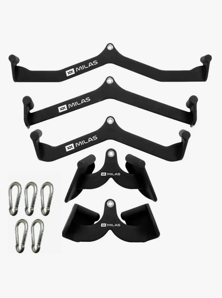 Kit Puxadores Anatômicos Milas — 5 Peças